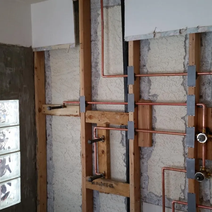 Copper pipe installation for Repiping in Eden